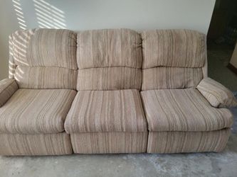 Sleeper sofa reclining