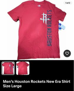 New Era Houston Rockets T-Shirt Men's Large