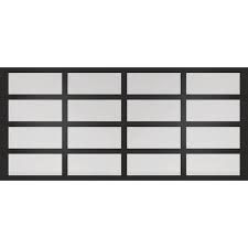 NEW Clopay Avante Full View Glass 16x7 Door 
