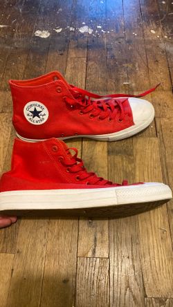 Discontinued Red Converse All Star II, Mens 11.5