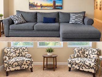 Couch and arm chairs