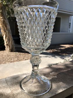 LARGE CRYSTAL GLASS