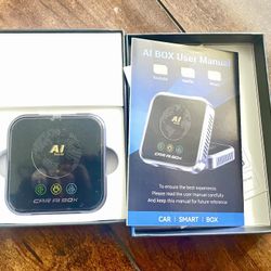 Magic AI Box Wireless CarPlay Adapter, Fast Car Video Box Plug & Play, Easy Setup, Supports Netflix/YouTube/TF Card Streaming Equalizers and More for 