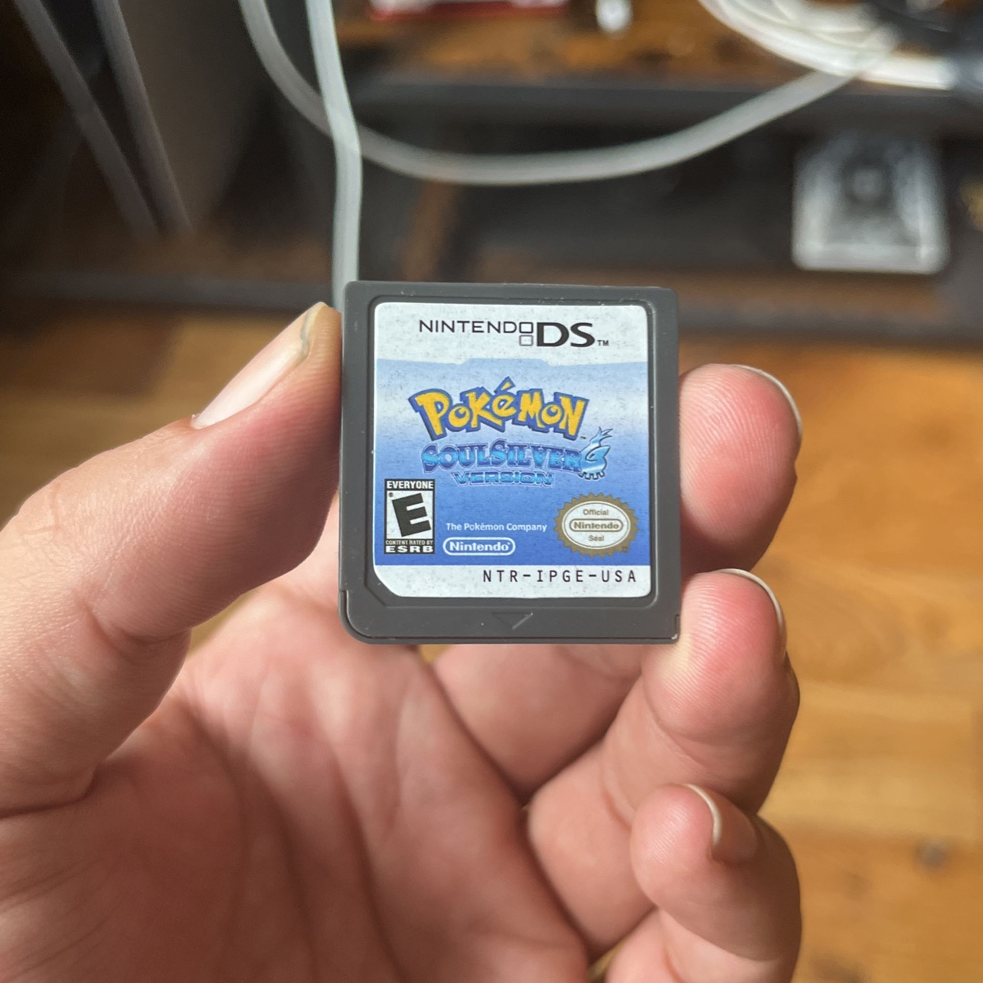Pokemon Soul Silver Nintendo DS Cartridge