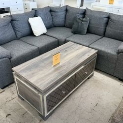 New Grey Sectional