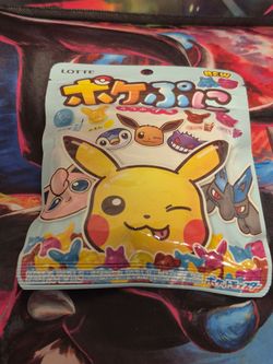 Lotte Pokepuni Pokemon Mini Gummy Candy 80g Cute Nintendo Japan Snack
