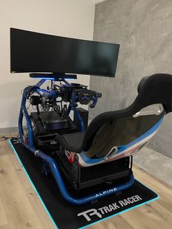Complete Racing Simulator – Alpine TRX, Fanatec 8Nm & Samsung G9 49”