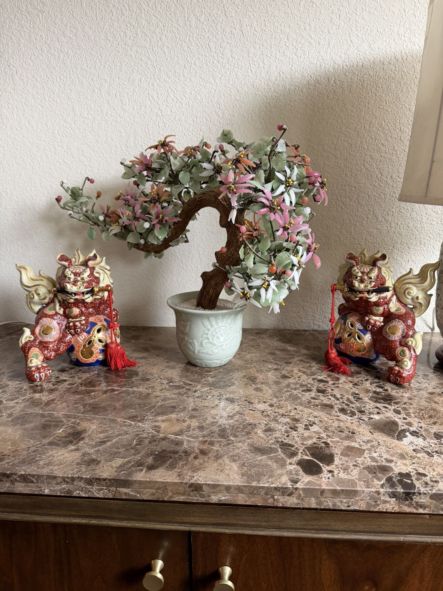 Japanese Antique Shi Shi Dogs