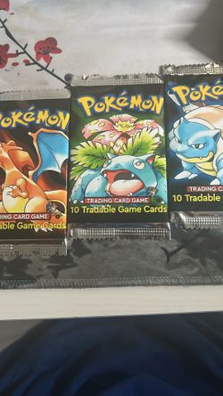 Base set Pokemon packs