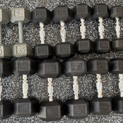 🏋️ Dumbbells Set (10–35 lb pairs)