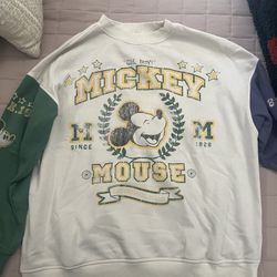 Mickey Sweatshirt From H&M