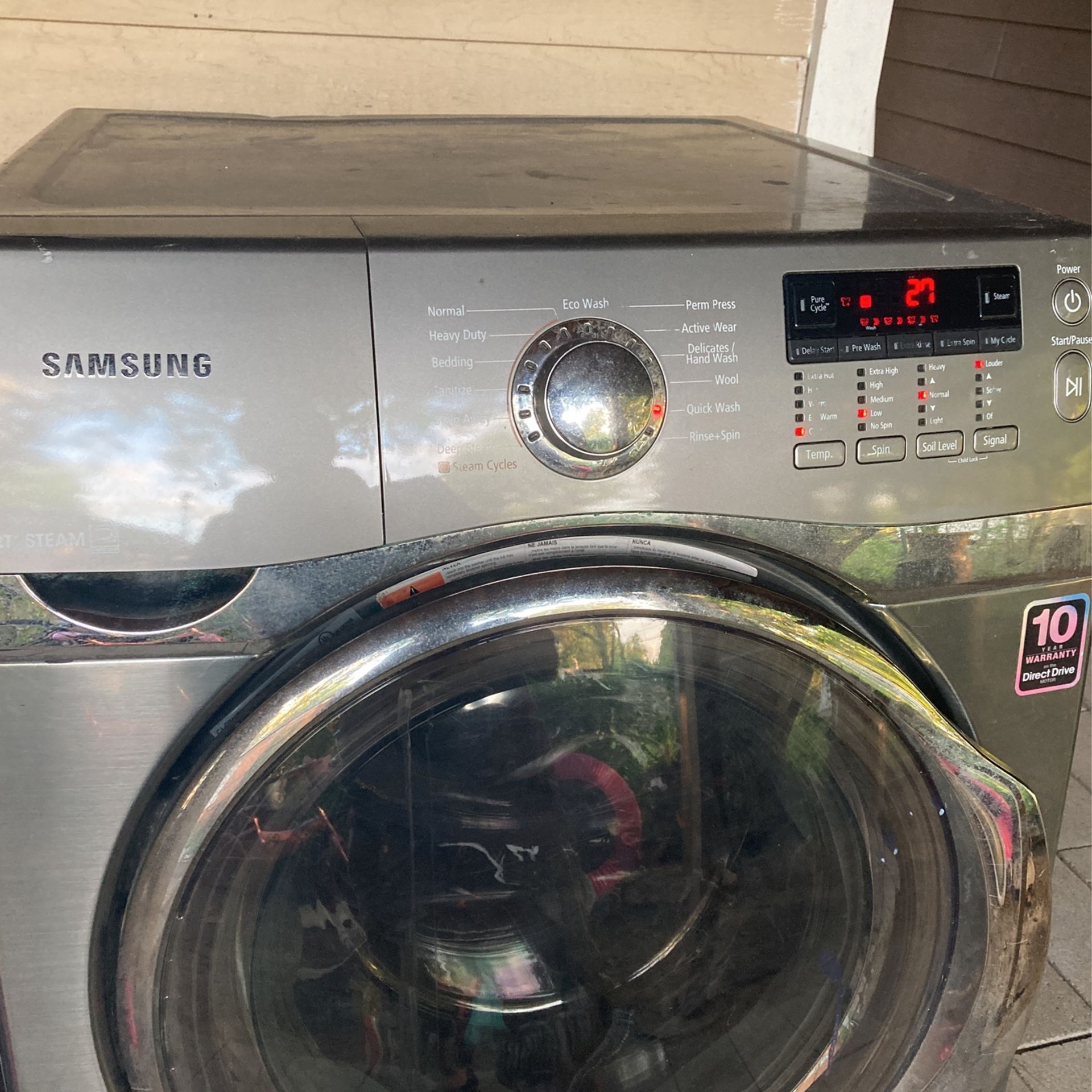Samsung VRT Steam Direct Drive Washing Machine for Sale in Houston, TX
