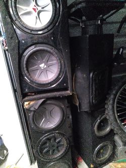 Car speakers 10in and 12in