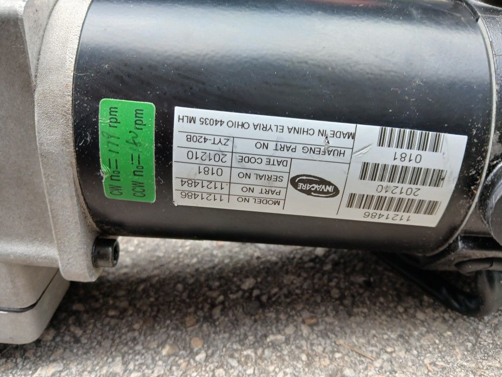 Invacare Pronto M91 Motor Eléctrico