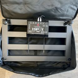Ghostfire Pedalboard w/ Truetone 1SPOT CS7 Pro Guitar Pedal Power Supply