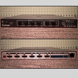Extron DXP 42 HD 4k Plus HDMI Matrix Switcher with Analog Out Option