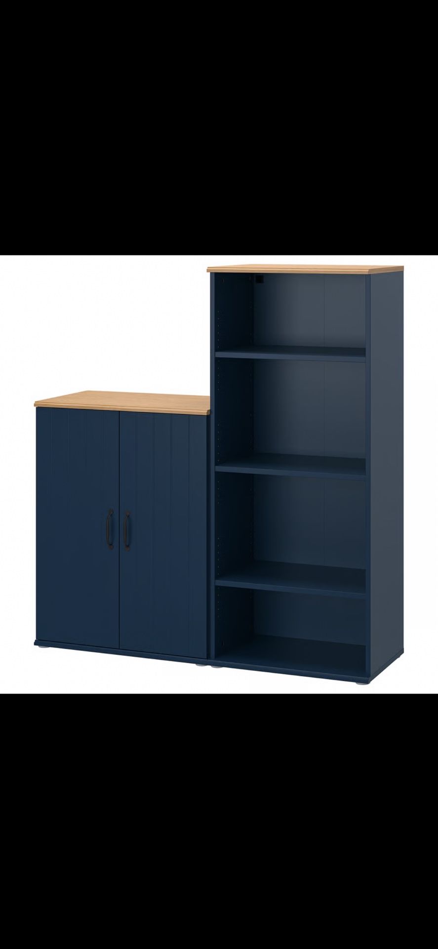 IKEA Skruvby Bookshelf & Storage Cabinet NEW