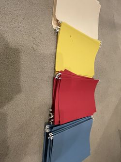 Folders and dividers