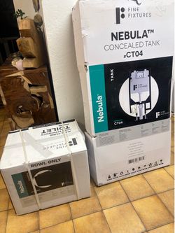 Nebula tankless wall hung toilet