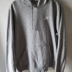 Nike Heather Fleece Hoodie Mens Large 