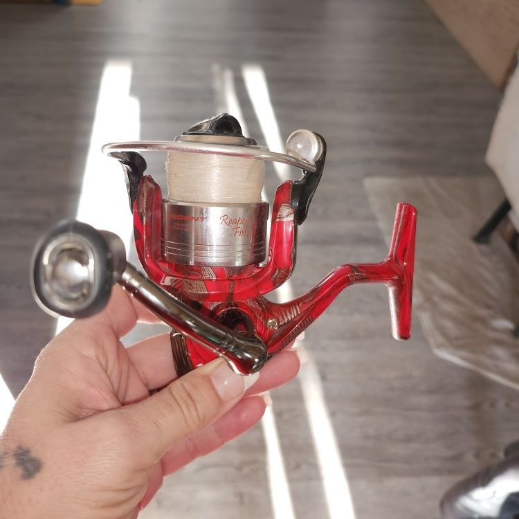 ardent reaper fish reel Arrow Flipping and externally adjustable 270 degree mag brake system Ardent C-Force Spinning Reel 2000