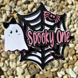 Spooky One Cake Topper 