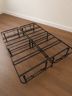 Black Metal FULL Size Bed Frame