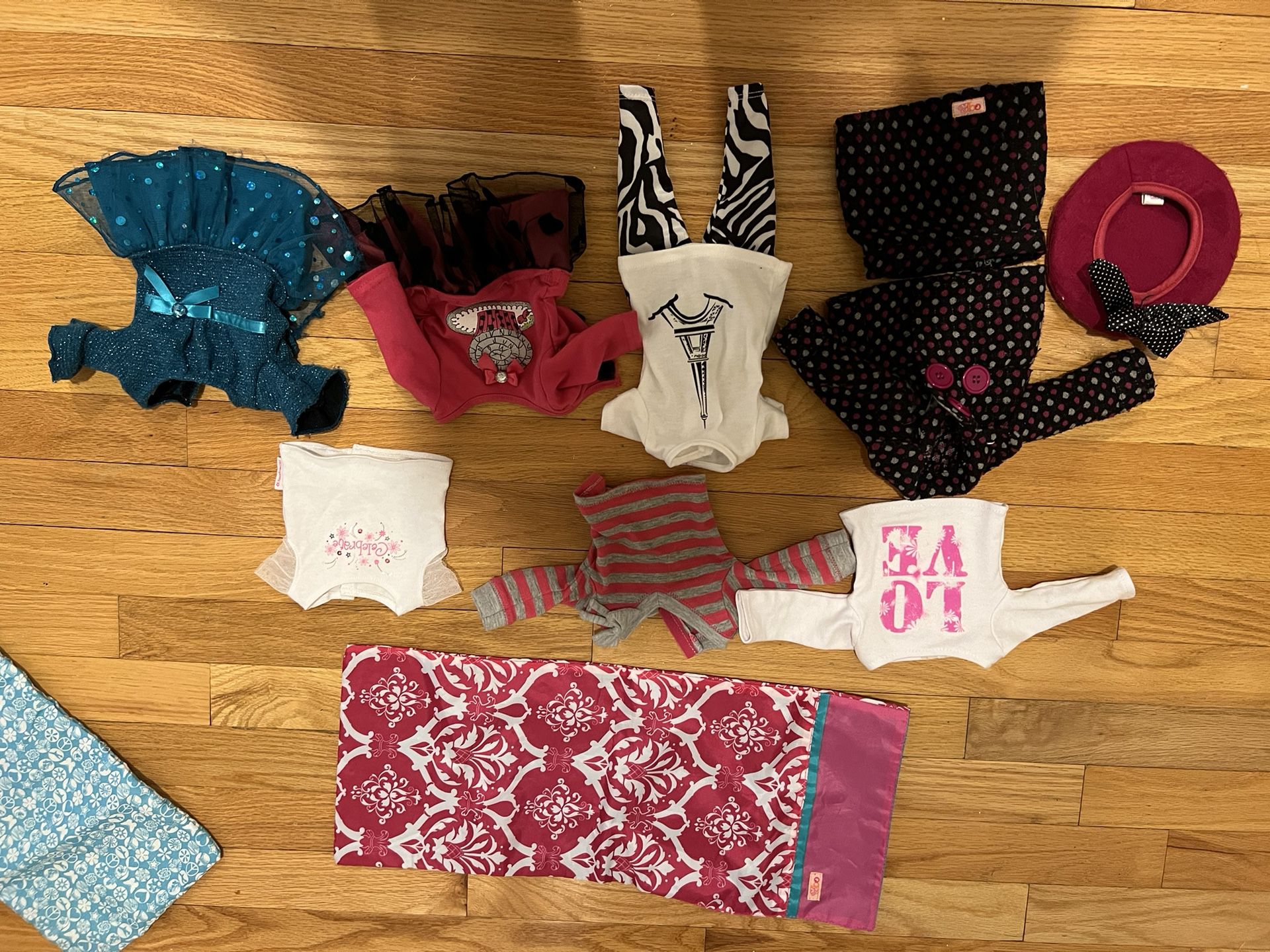 Lot of Clothes And Accessories For American Girl Dolls