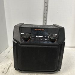 ION Audio Sport Go Tailgate Portable PA Speaker - Black No charging Untested #P