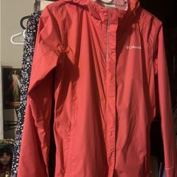 Columbia Rain jacket YXL 