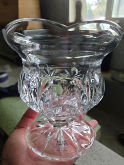 Crystal Pedestal small bowl