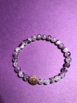 Amethyst bracelet