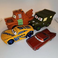 Disney Pixar CARS diecast and rubber vehicles lot