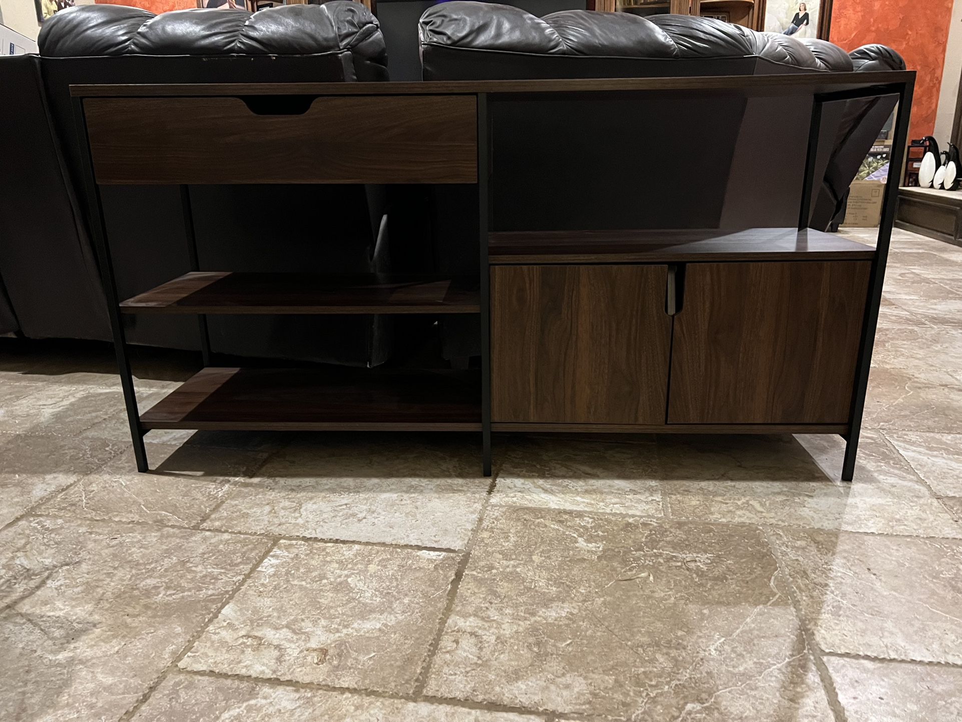 Walker Edison Keaton Style TV Stand