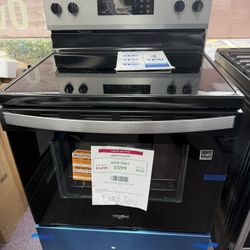 Whirlpool 30 in. Freestanding Electric Range In Stainless Steel w/ Thermal