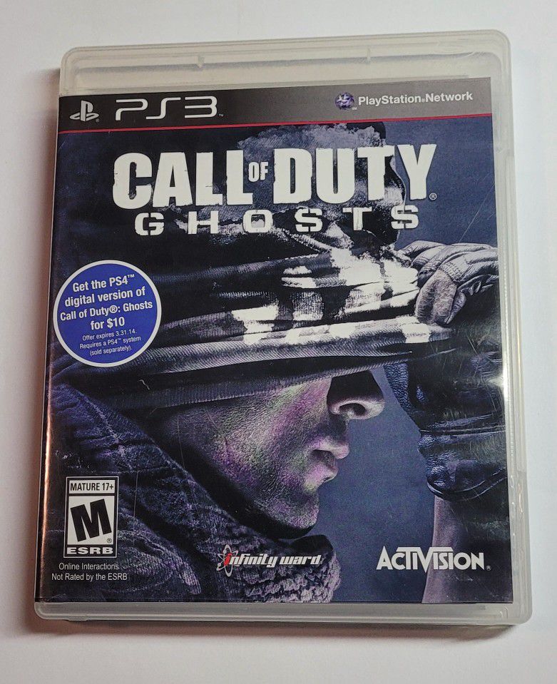 Call Of Duty Ghosts For PS3 Used