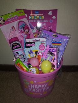 Minne Mouse Easter Basket