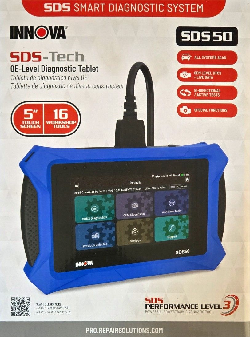 Innova SDS50 OE- LEVEL DIAGNOSTIC TABLET
