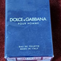 NEW & SEALED " DOLCE & GABBANA MENS 2.5 OZ SPRAY 40$
