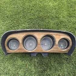 date:1969 ford mustangOdometer gage package Original