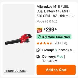 Milwaukee Blower 🔥