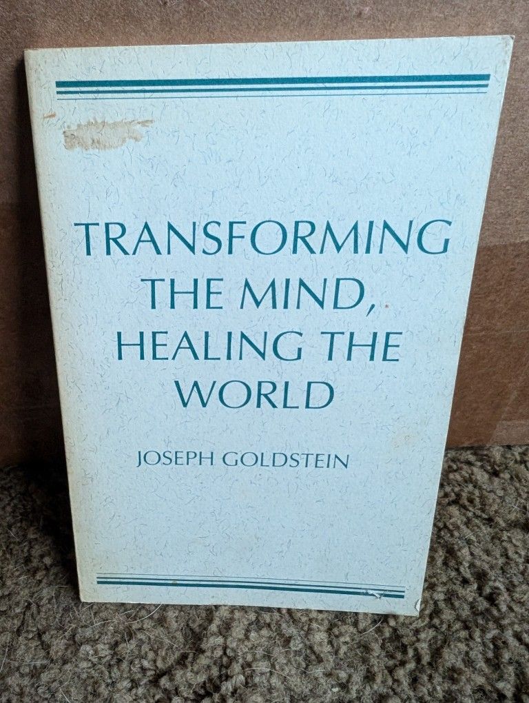 Transforming The Mind Healing The World Book 
