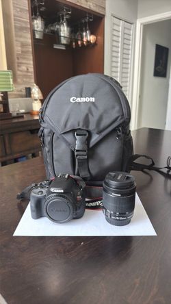 Canon EOS Rebel SL1 with EFS 18-55mm
