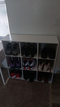 9 Slot Shoe Storage