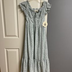 Kiss the Sky Smocked Dress, Woman S, Floral, NWT