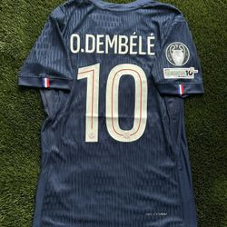PSG 2025/26 Home Jersey - O. Dembele #10 