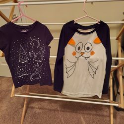 Halloween Tops Size 7/8