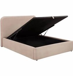 QUEEN STORAGE  LIFT UPHOLSTERED PLATFORM FULL SIZE AVAILABLE BED
