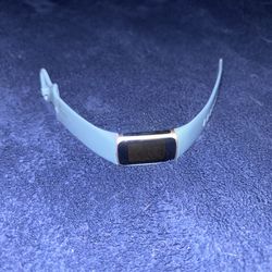 FitBit Wrist watch Blue rubber straps