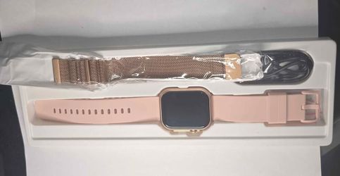 PRE-HOLIDAY SALE!!! Smartwatch Rose Gold with Pink Band New